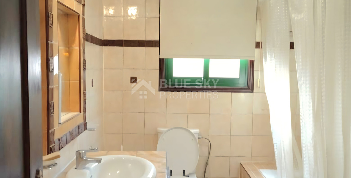 Three bedroom pet friendly house available for rent in Mouttagiaka Limassol