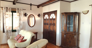 Three bedroom pet friendly house available for rent in Mouttagiaka Limassol