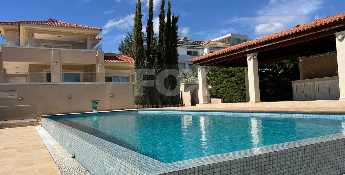 Exclusive Seven-Bedroom Luxury Villa for Rent in Germasogeia