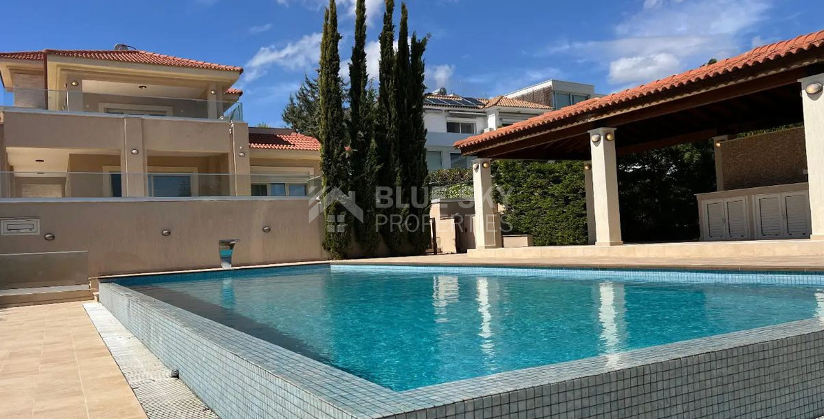Exclusive Seven-Bedroom Luxury Villa for Rent in Germasogeia