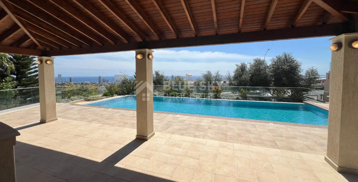 Exclusive Seven-Bedroom Luxury Villa for Rent in Germasogeia