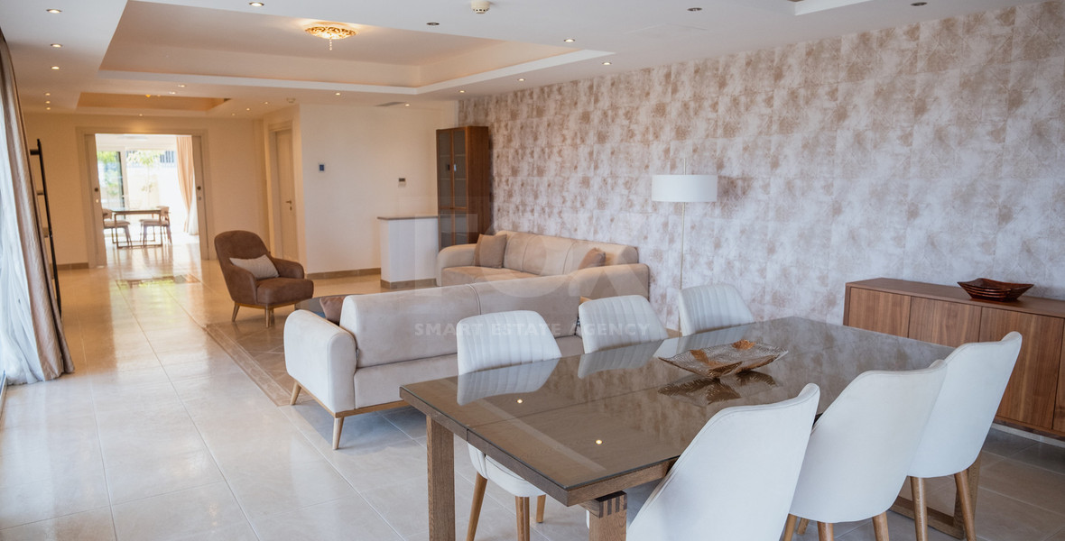 Exclusive Seven-Bedroom Luxury Villa for Rent in Germasogeia