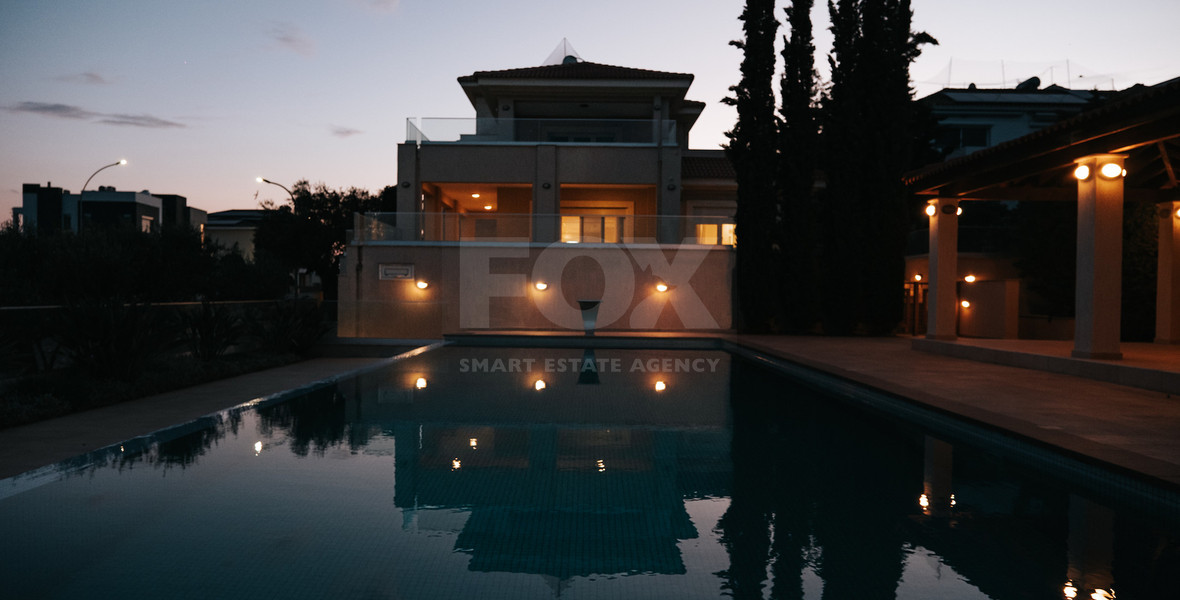 Exclusive Seven-Bedroom Luxury Villa for Rent in Germasogeia