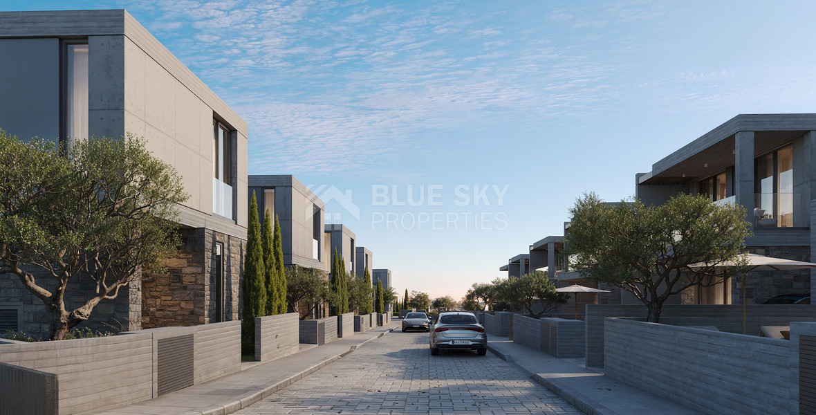 Modern Luxury three bedroom Villas for Sale in Geroskipou, Paphos – Sustainable Gated Community with Private Pool