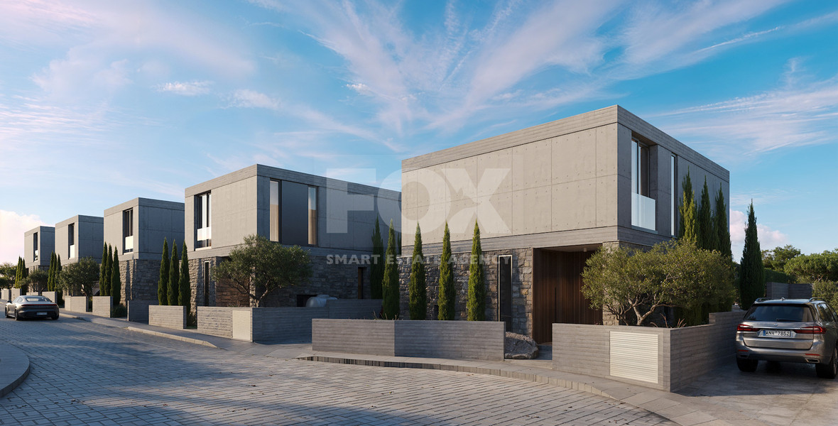 Modern Luxury three bedroom Villas for Sale in Geroskipou, Paphos – Sustainable Gated Community with Private Pool