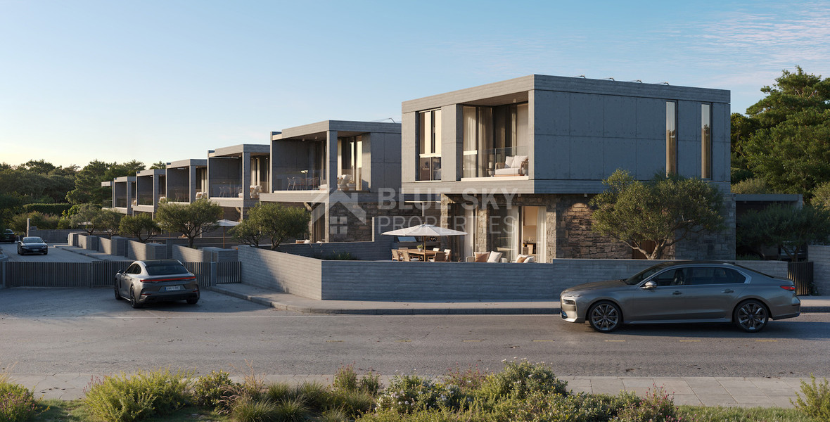 Modern Luxury three bedroom Villas for Sale in Geroskipou, Paphos – Sustainable Gated Community with Private Pool