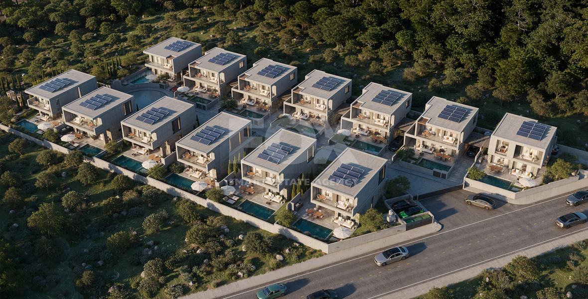 Modern Luxury three bedroom Villas for Sale in Geroskipou, Paphos – Sustainable Gated Community with Private Pool