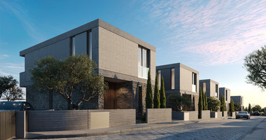 Modern Luxury three bedroom Villas for Sale in Geroskipou, Paphos – Sustainable Gated Community with Private Pool