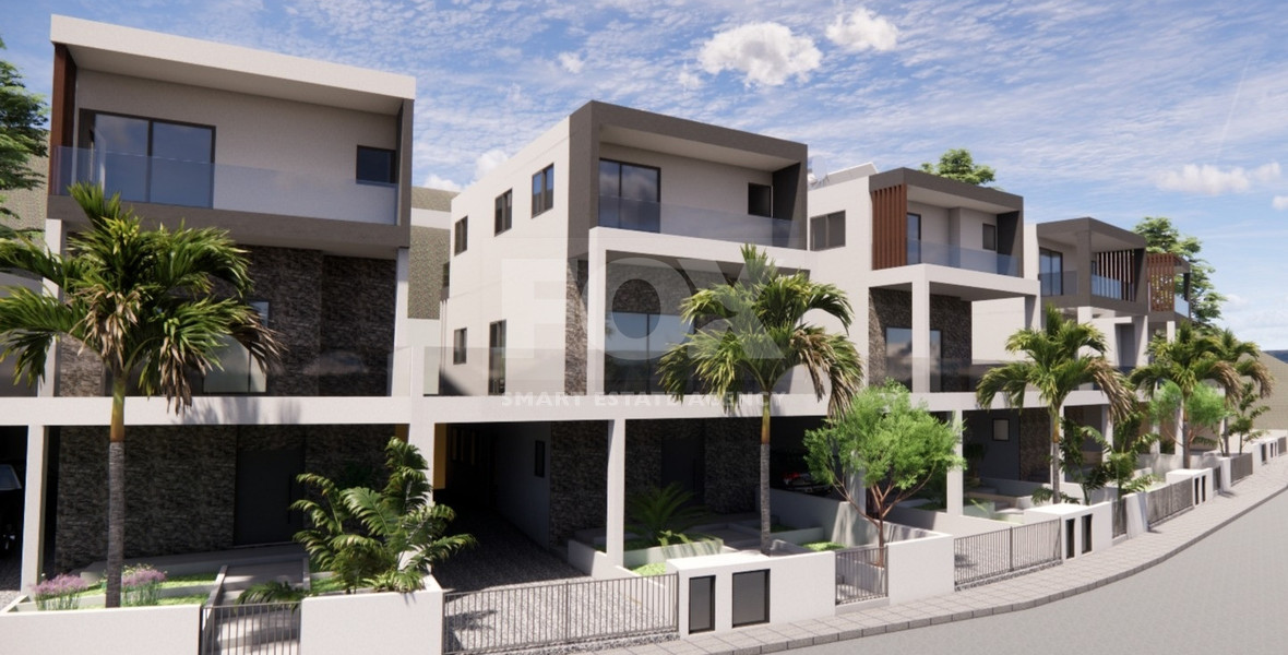 Luxury Off-Plan 4-Bedroom House For Sale with Expansive Verandas and Garden in Palodeia, Limassol