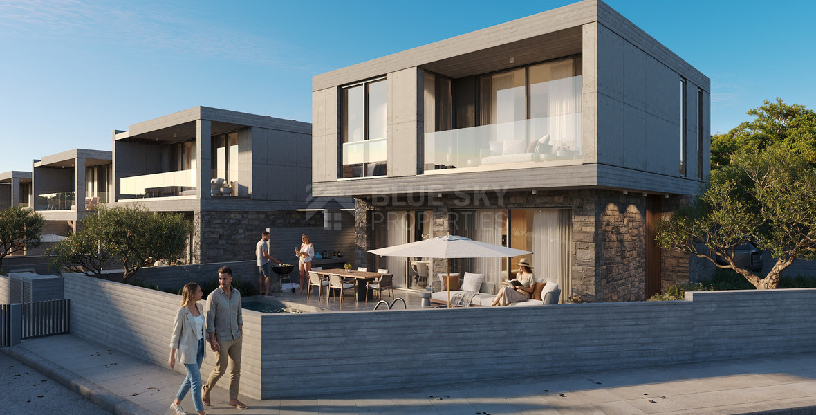 Three-Bedroom Luxury Villa for Sale in Geroskipou, Paphos – Private Pool(optional) and Smart Home