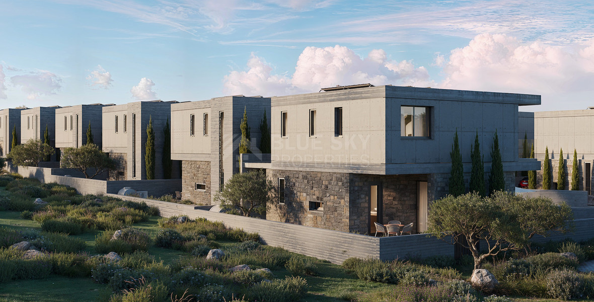 Three-Bedroom Luxury Villa for Sale in Geroskipou, Paphos – Private Pool(optional) and Smart Home