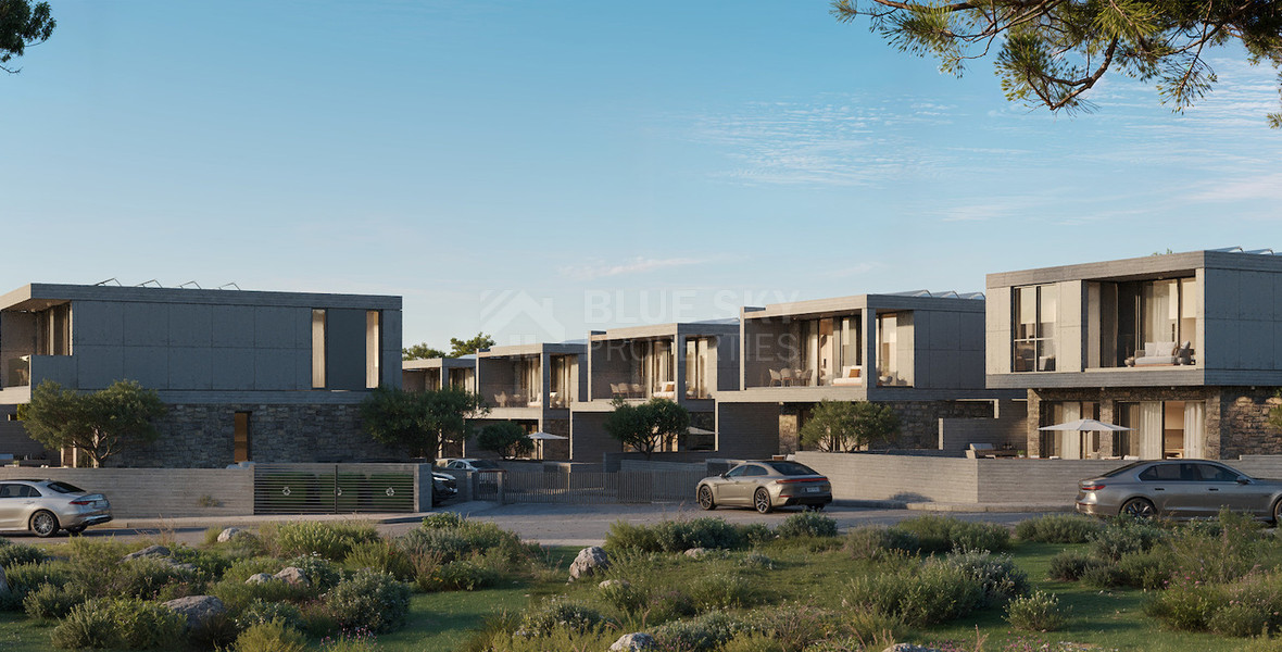 Three-Bedroom Luxury Villa for Sale in Geroskipou, Paphos – Private Pool(optional) and Smart Home