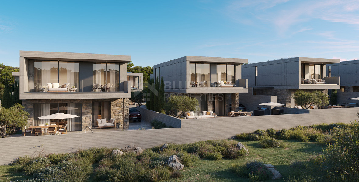 Three-Bedroom Luxury Villa for Sale in Geroskipou, Paphos – Private Pool(optional) and Smart Home