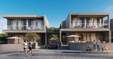Three-Bedroom Luxury Villa for Sale in Geroskipou, Paphos – Private Pool(optional) and Smart Home