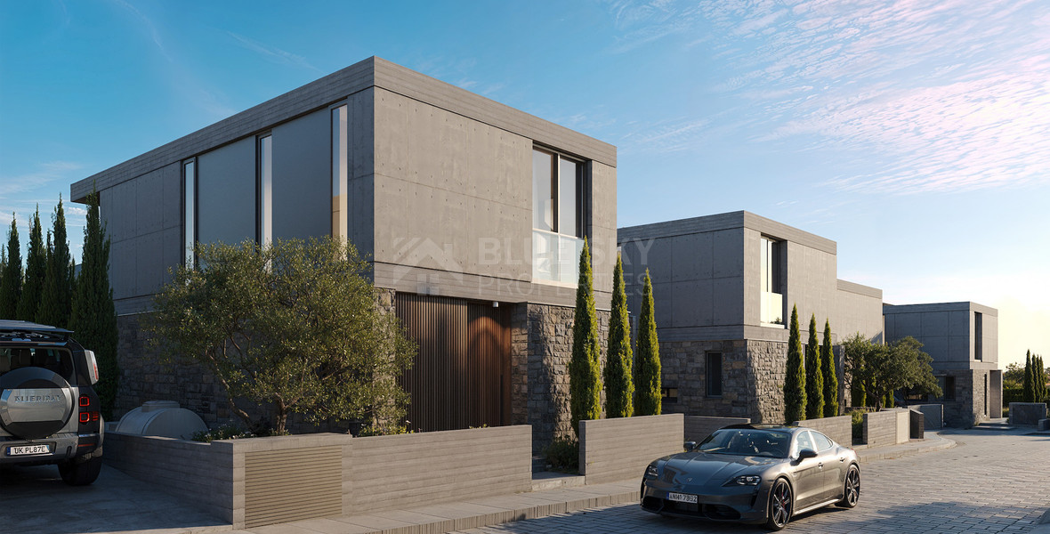 Three-Bedroom Luxury Villa for Sale in Geroskipou, Paphos – Private Pool(optional) and Smart Home
