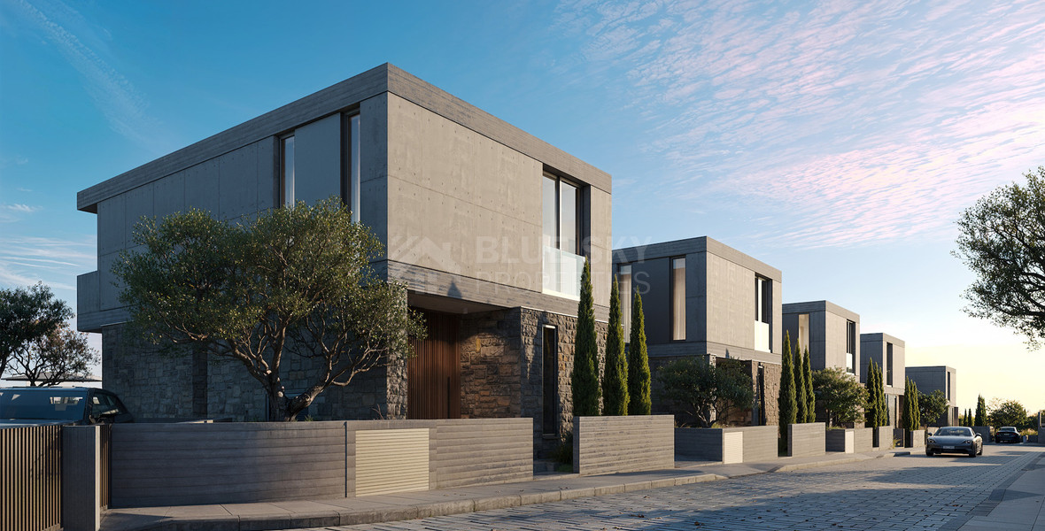 Three-Bedroom Luxury Villa for Sale in Geroskipou, Paphos – Private Pool(optional) and Smart Home