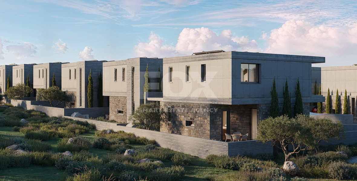 Buy a Three-Bedroom Villa in Geroskipou – Contemporary Design and Outdoor Living