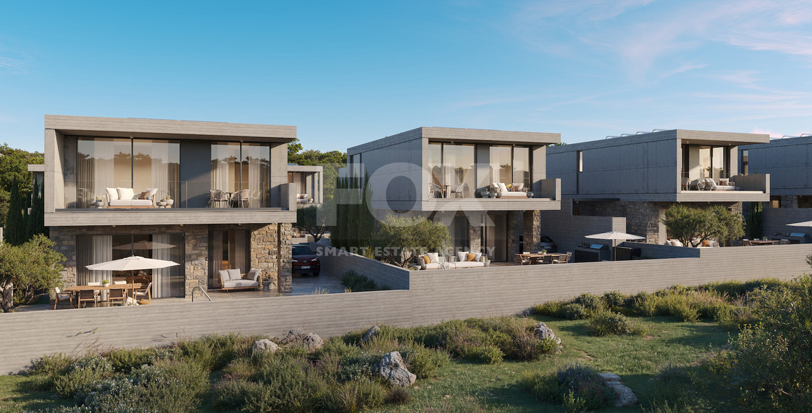 Buy a Three-Bedroom Villa in Geroskipou – Contemporary Design and Outdoor Living