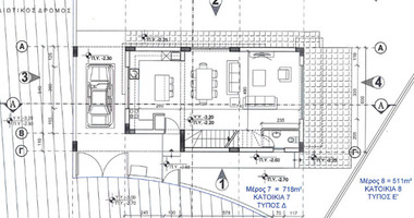 For Sale 3-Bedroom Off-Plan House with Extensive Green Land Area in Akrounda, Limassol
