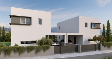 For Sale 3-Bedroom Off-Plan House with Extensive Green Land Area in Akrounda, Limassol