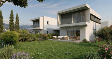 For Sale 3-Bedroom Off-Plan House with Extensive Green Land Area in Akrounda, Limassol