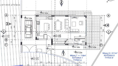 For Sale 3-Bedroom Off-Plan House with Extensive Green Land Area in Akrounda, Limassol