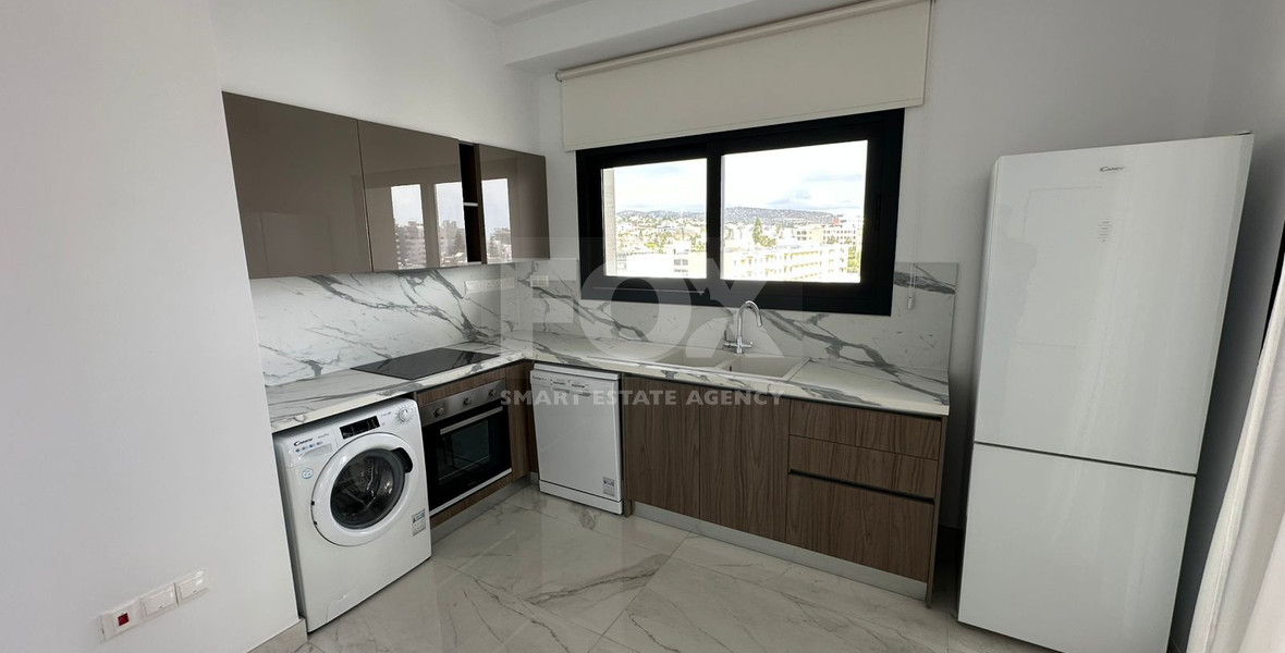 Luxury 2 Bedroom Penthouse with Panoramic Views, Rooftop & Pool For Sale in Germasogeia, Limassol