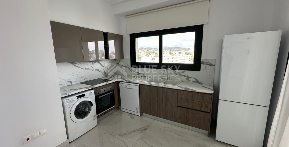 Brand New 2 Bedroom Penthouse with Panoramic Views, Rooftop & Pool For Sale in Germasogeia, limassol