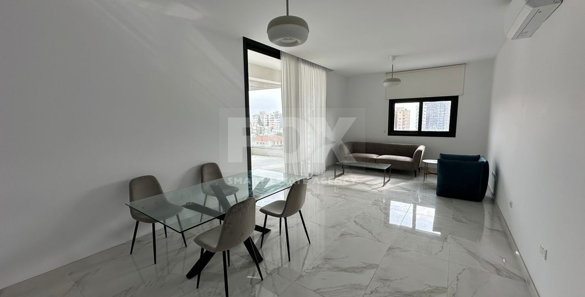 Brand New 2 Bedroom Penthouse with Panoramic Views, Rooftop & Pool For Sale in Germasogeia, limassol