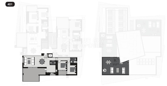 Brand New 2 Bedroom Penthouse with Panoramic Views, Rooftop & Pool For Sale in Germasogeia, limassol