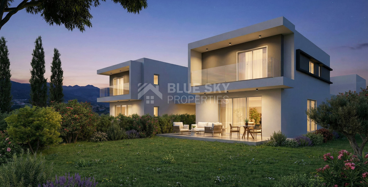 Luxury 3-Bedroom Off-Plan Residence For Sale in Akrounda Refined Living Surrounded by Nature, Minutes from Limassol