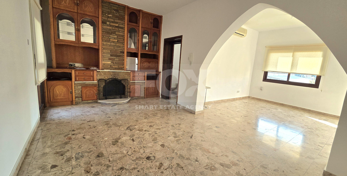 Three bedroom unfurnished upper house for rent in Agios Spyridonas