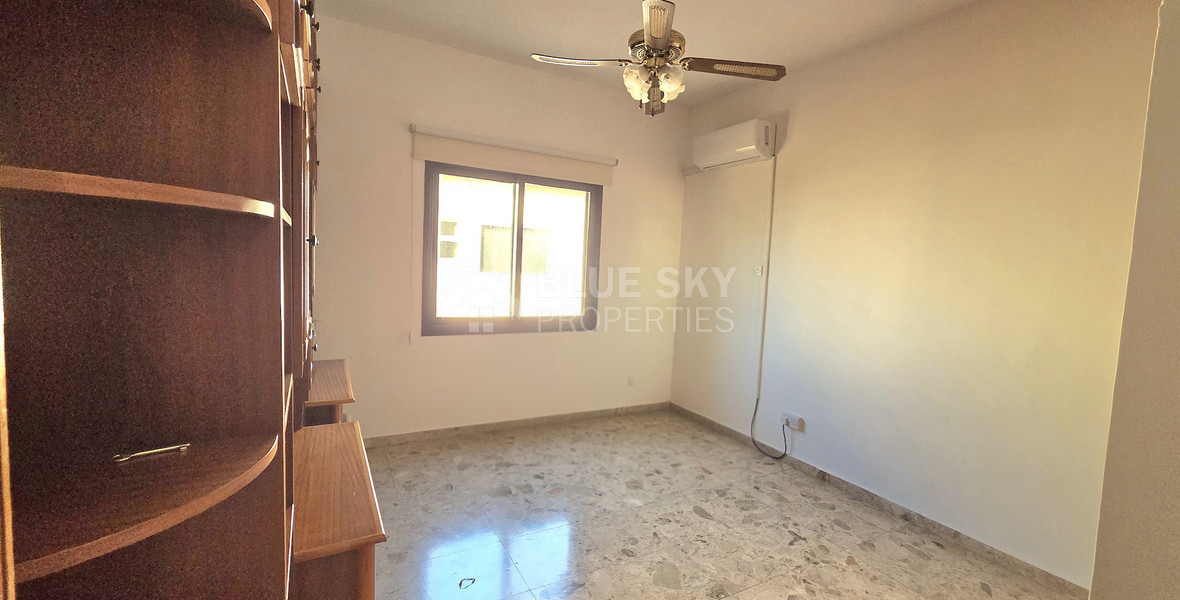 Three bedroom unfurnished upper house for rent in Agios Spyridonas