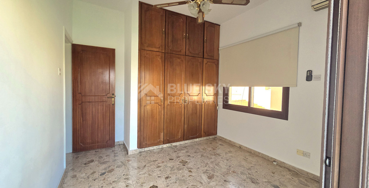 Three bedroom unfurnished upper house for rent in Agios Spyridonas