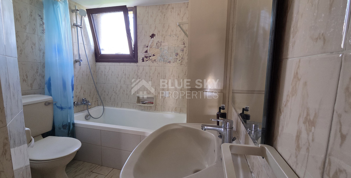 Three bedroom unfurnished upper house for rent in Agios Spyridonas