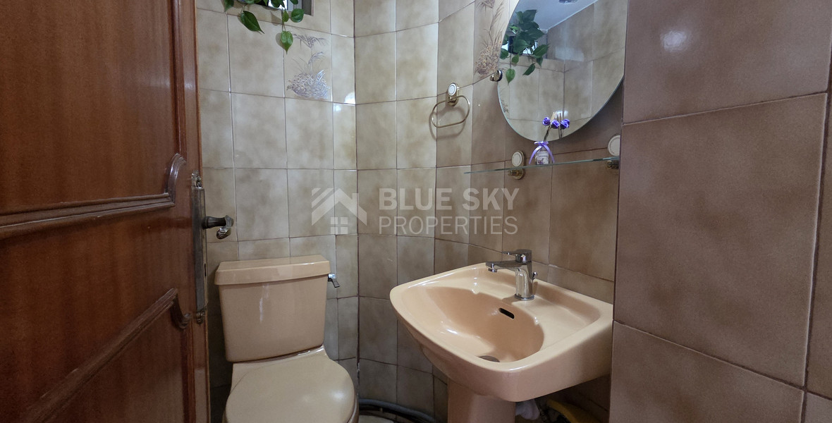 Three bedroom unfurnished upper house for rent in Agios Spyridonas