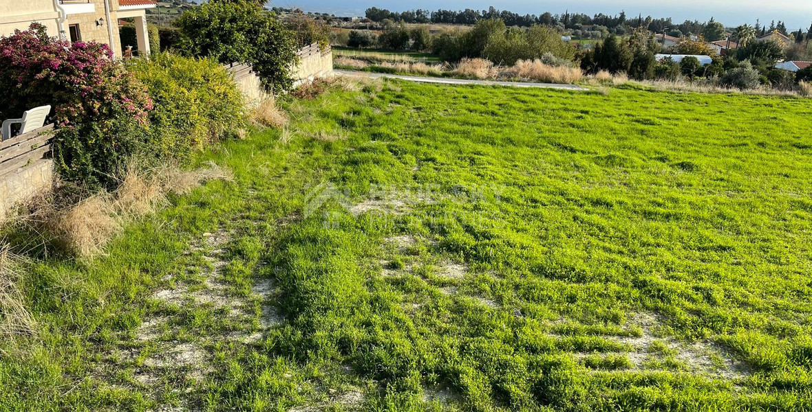 Residential land for sale in Anogyra village, Limassol