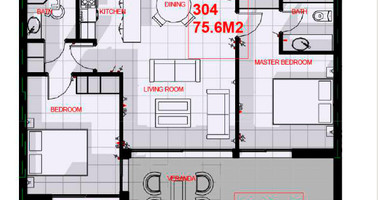 Two-Bedroom Apartment for Sale in Chloraka, Paphos – Modern Living with Garden & Terrace