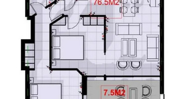 Two-Bedroom Apartment for Sale in Chloraka, Paphos – Modern Living with Garden & Terrace