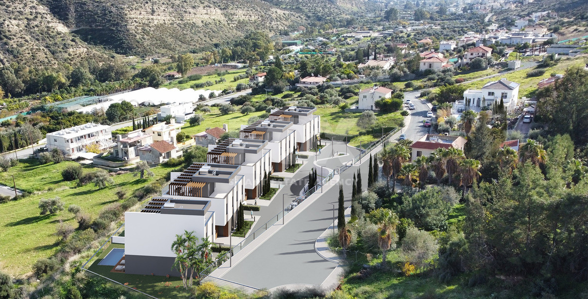 Luxury Townhouses with Mountain Views for sale in Germasogeia, Limassol