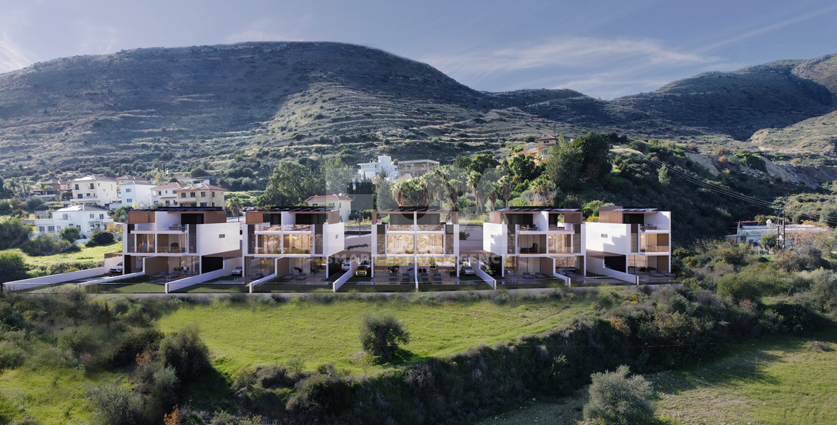 Luxury Townhouses with Mountain Views for sale in Germasogeia, Limassol