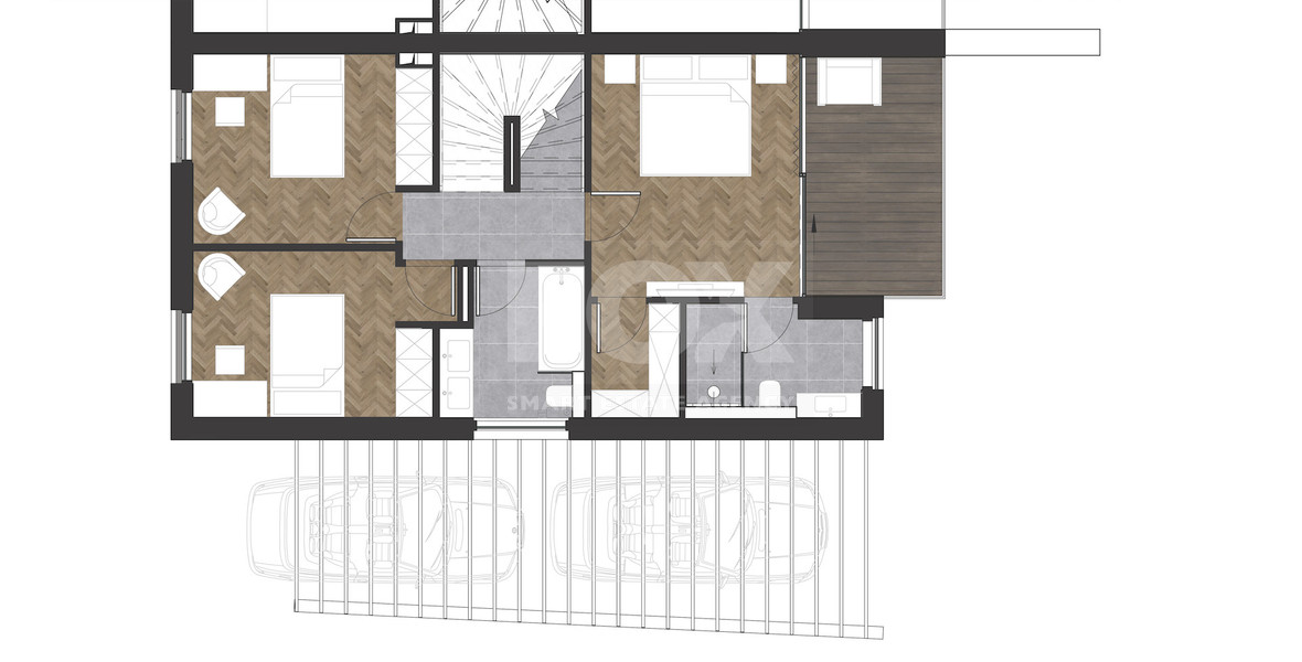 Luxury Townhouses with Mountain Views for sale in Germasogeia, Limassol