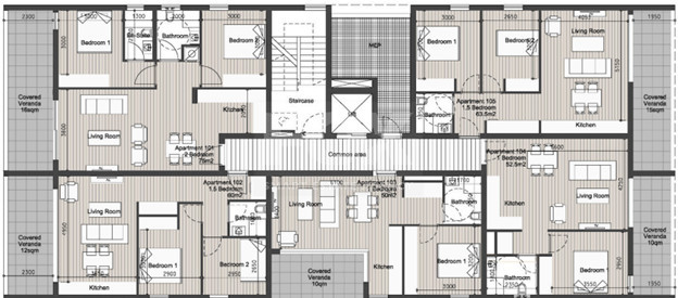 Contemporary 2-Bedroom Apartment For Sale in Agios Nikolaos, Limassol