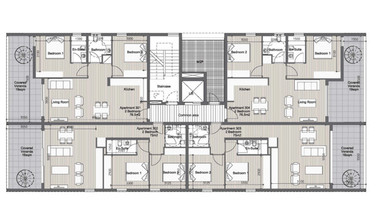 Luxury 2-Bedroom Top-Floor Apartment with Roof Garden – 3rd Floor, Agios Nikolaos, Limassol