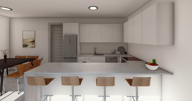 Modern two bedroom Apartment for Sale , with Covered Parking in Chloraka area of Paphos