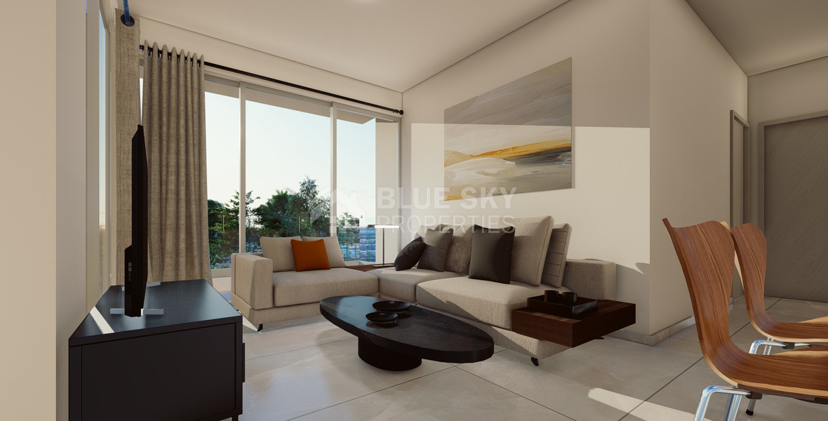 Modern two bedroom Apartment for Sale , with Covered Parking in Chloraka area of Paphos