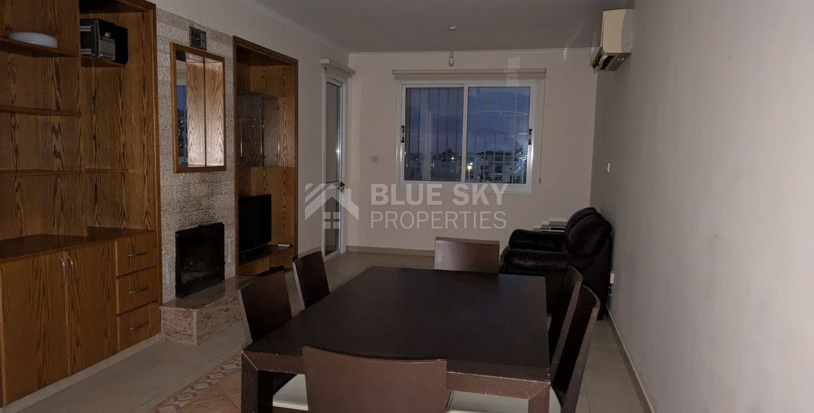 Fully Furnished Top Floor Apartment in Pafos, for rent