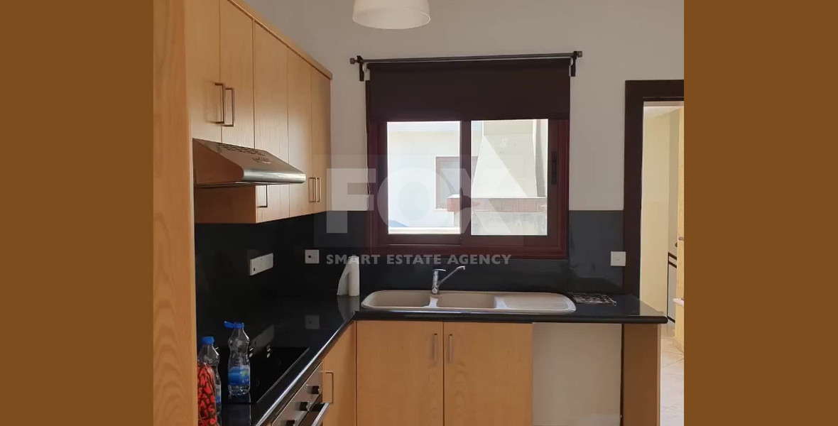 Modern two-bedroom Apartment for rent in Pissouri with Communal Pool and Sea View