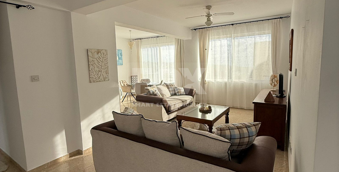 For Rent Fully Furnished Penthouse Apartment in Peaceful Tala, Paphos