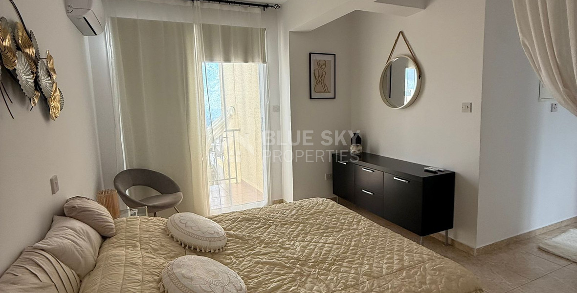 For Rent Fully Furnished Penthouse Apartment in Peaceful Tala, Paphos